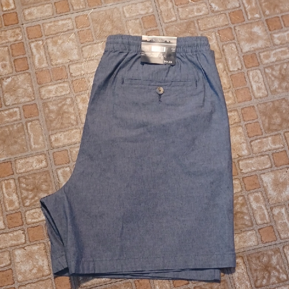 Chambray Deck Short Men's Size XXLarge Blue